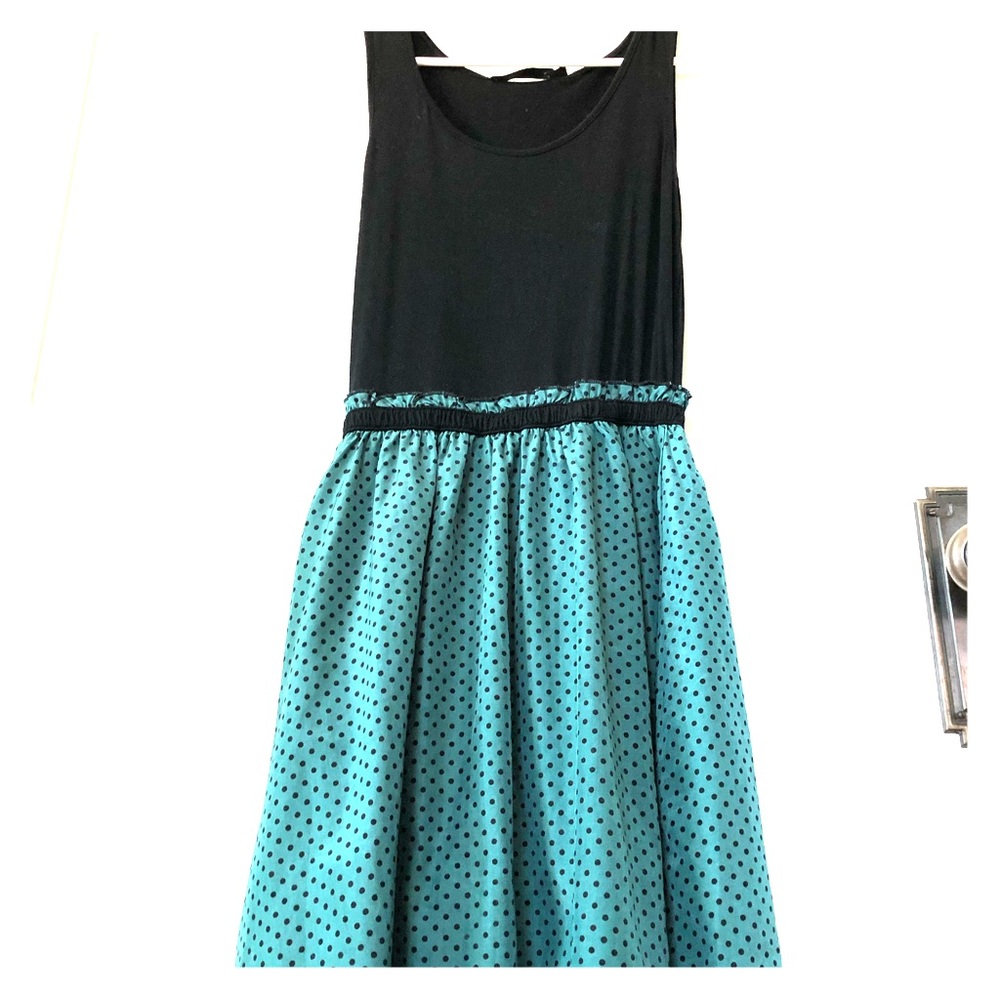 Doe & Rae polka dot dress